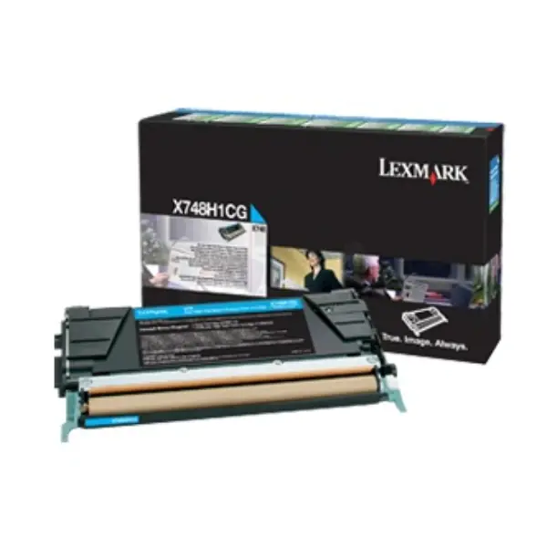 Lexmark - Cyan - Original - Tonerpatrone Lexmark Corporate - für Lexmark X748de, X748dte Lexmark - Cyan - Original - Tonerpatrone Lexmark Corporate - für Lexmark X748de, X748dte