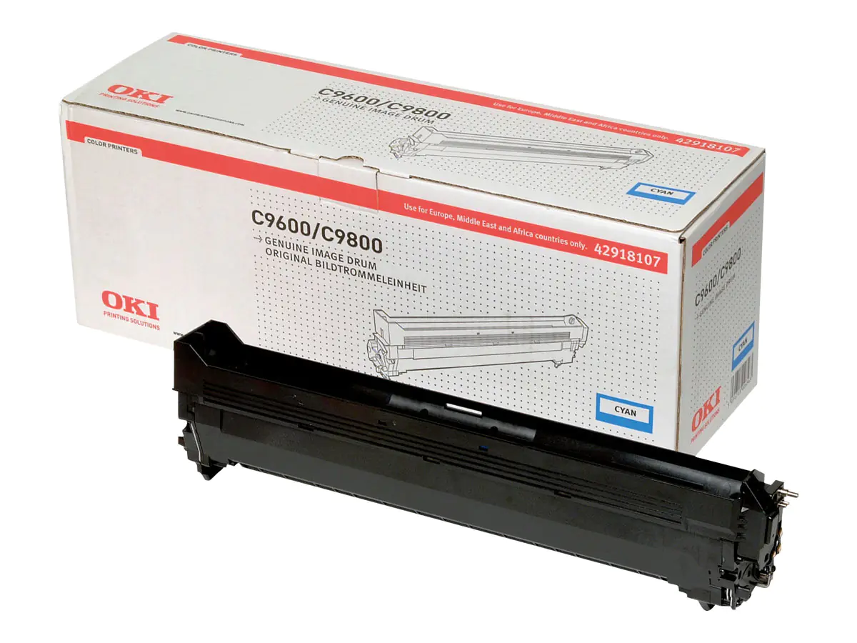 OKI - Cyan - Original - Trommeleinheit - für C9600dn, 9600hdtn, 9600hn, 9600n, 9650dn, 9650hdn, 9650hdtn, 9650n, 9800hdn, 9800hdtn OKI - Cyan - Original - Trommeleinheit - für C9600dn, 9600hdtn, 9600hn, 9600n, 9650dn, 9650hdn, 9650hdtn, 9650n, 9800hdn, 9800hdtn