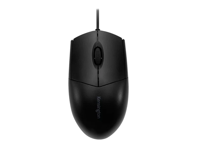 Kensington Pro Fit Washable Wired Mouse - Maus - rechts- und linkshändig - optisch - 3 Tasten - kabelgebunden - USB