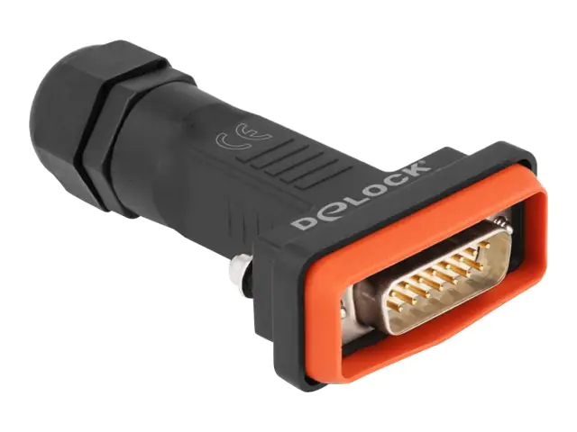 Delock Datenanschluss - 15 pin D-Sub (DB-15) (M) 87806