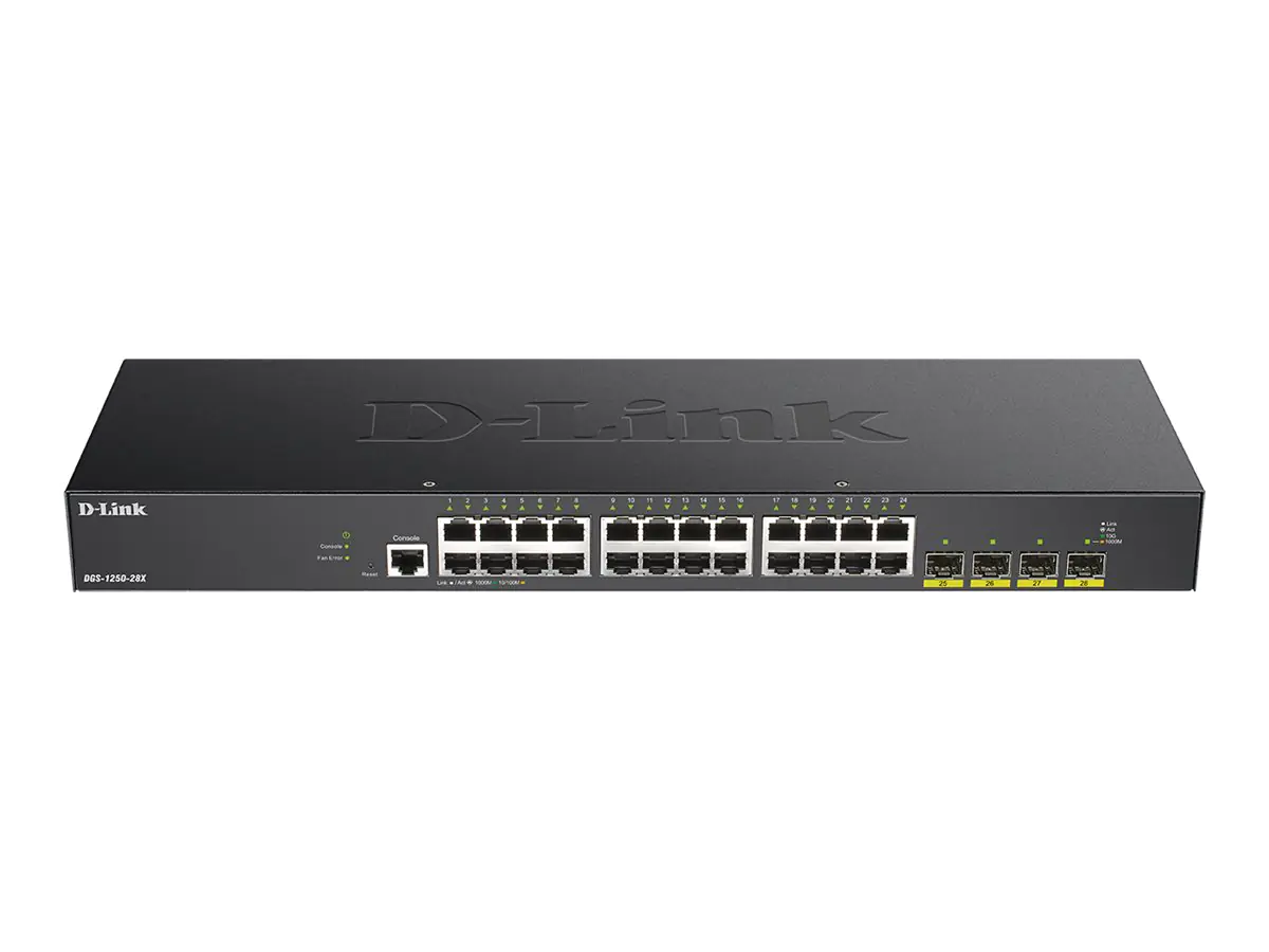 D-Link DGS 1250-28X - Switch - L3 Lite - Smart DGS-1250-28X/E
