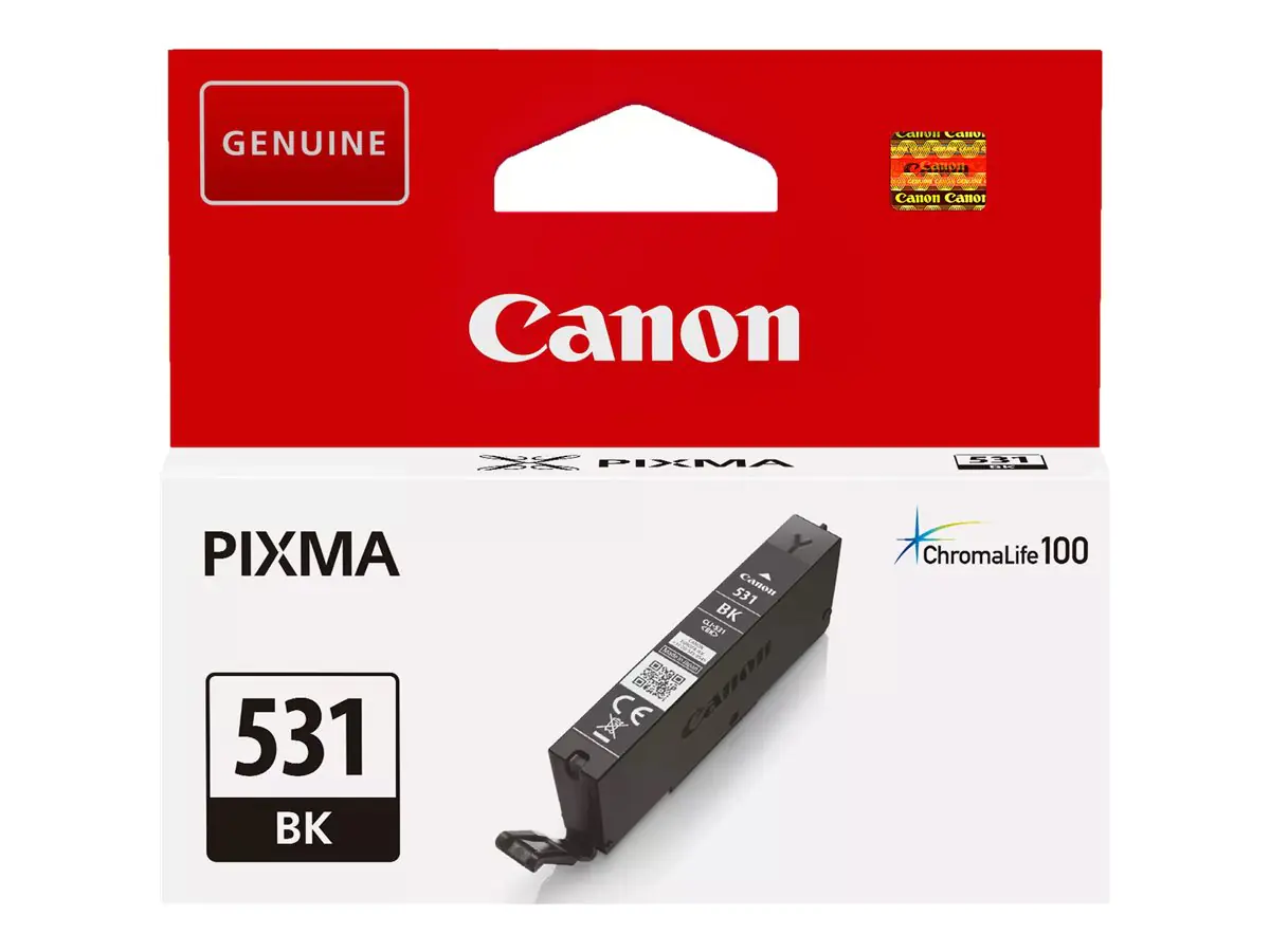 Canon CLI-531 BK - Schwarz - original - Tintenpatrone - für PIXMA TS8750, TS8751