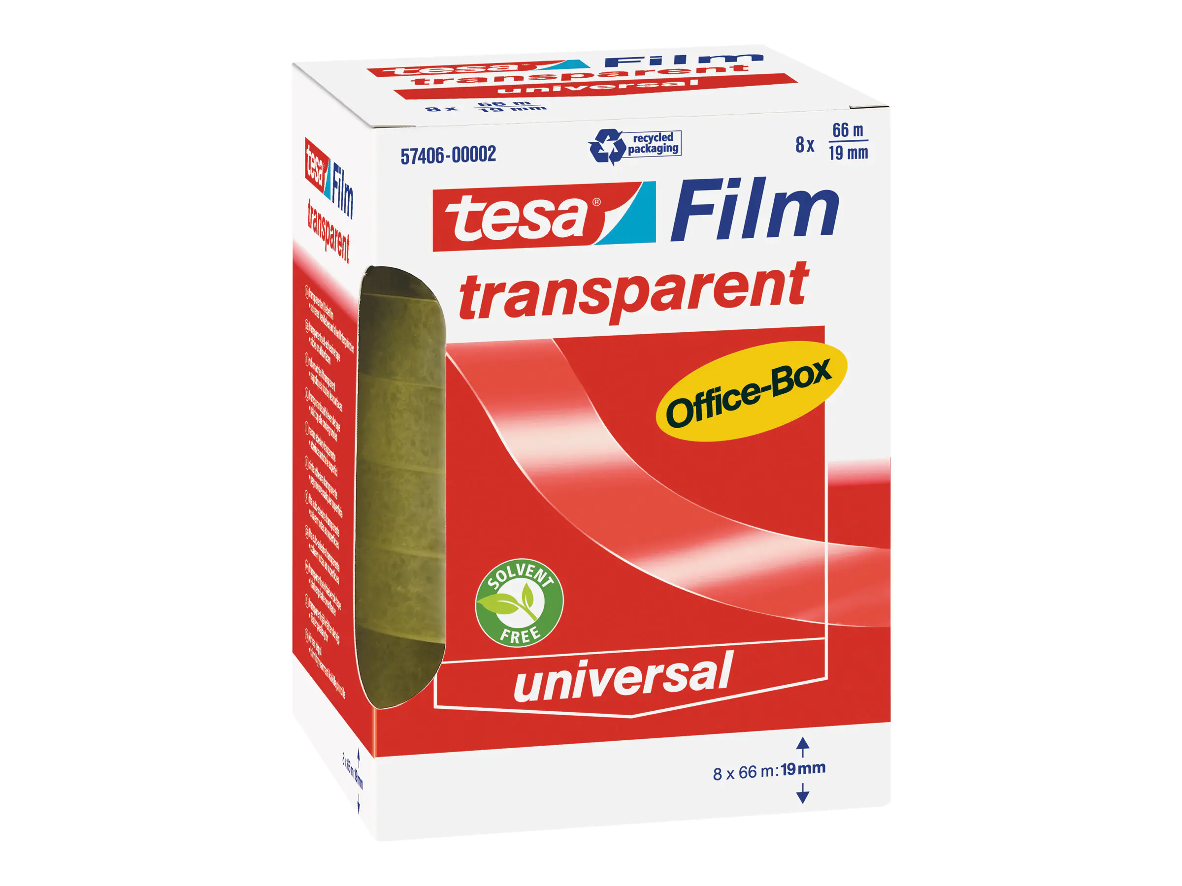 tesa Klebefilm tesafilm 57406-00002 19mmx66m tr 8 St./Pack.