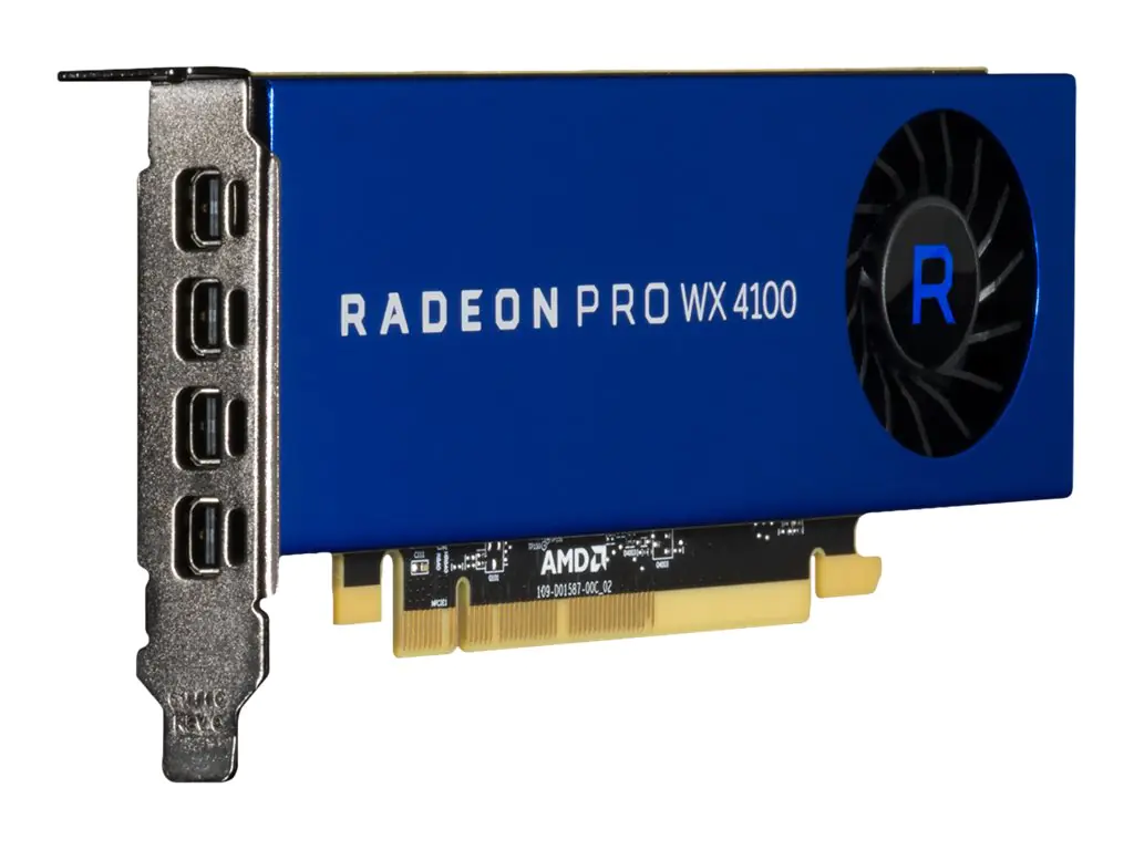 Dell AMD Radeon Pro WX 4100 - Grafikkarte - Radeon