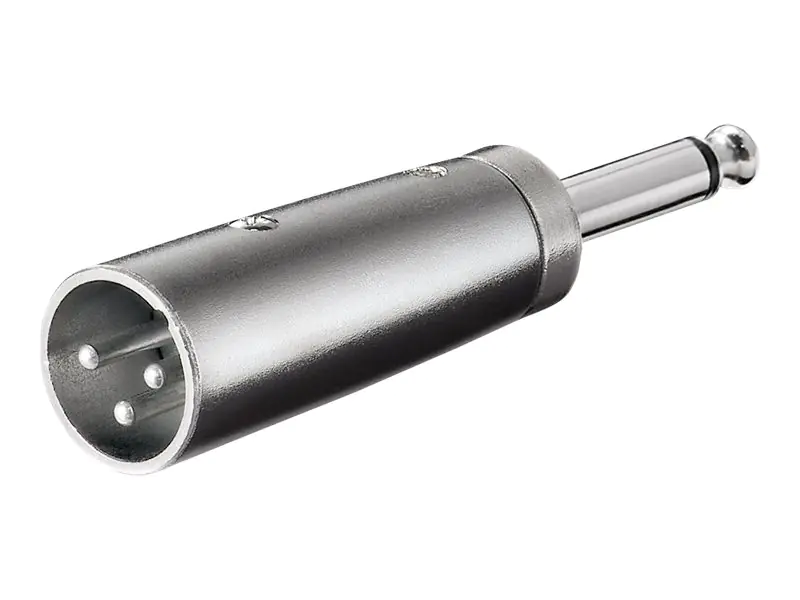 goobay - Audio-Adapter - XLR3 (S) bis Stereo-Stecker (S)