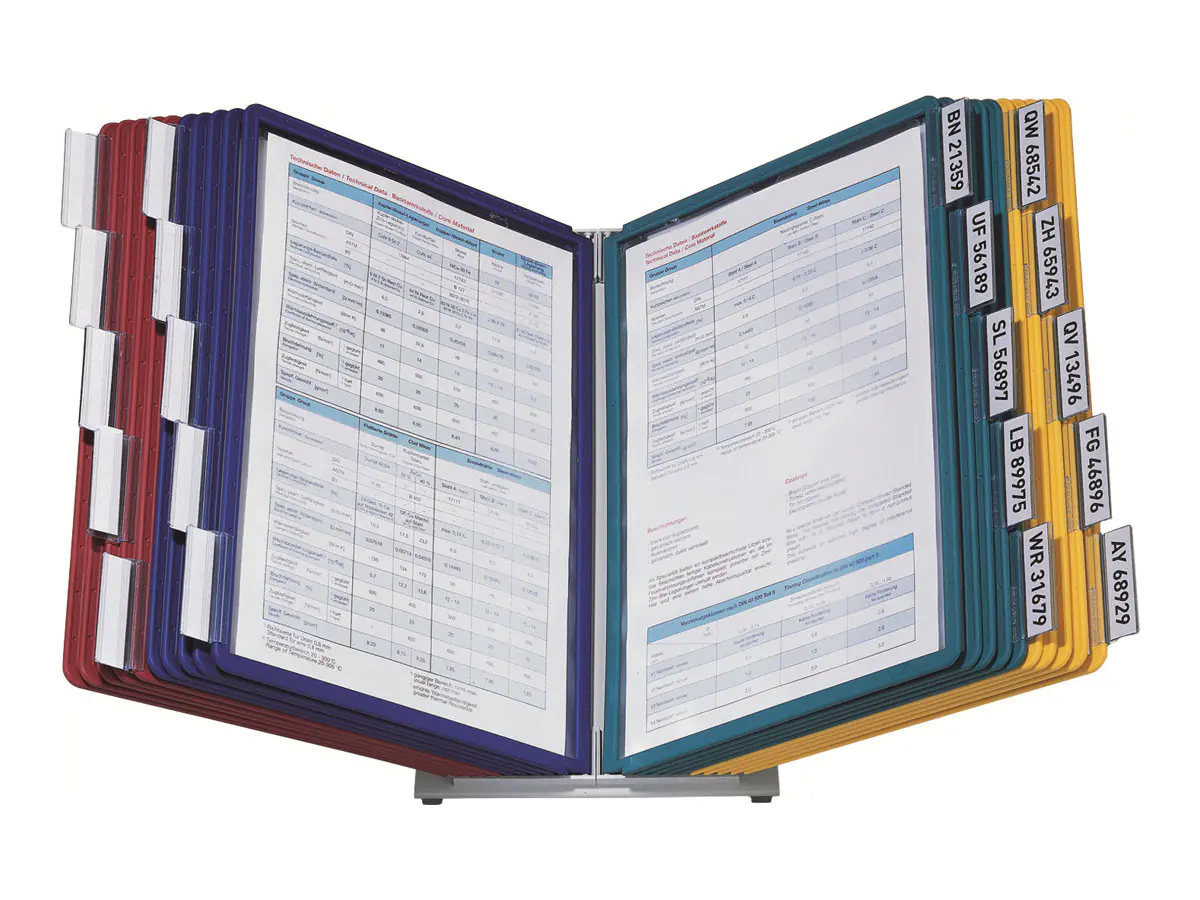 DURABLE Sichttafelständer VARIO TABLE 20 569900 DIN A4 sortiert