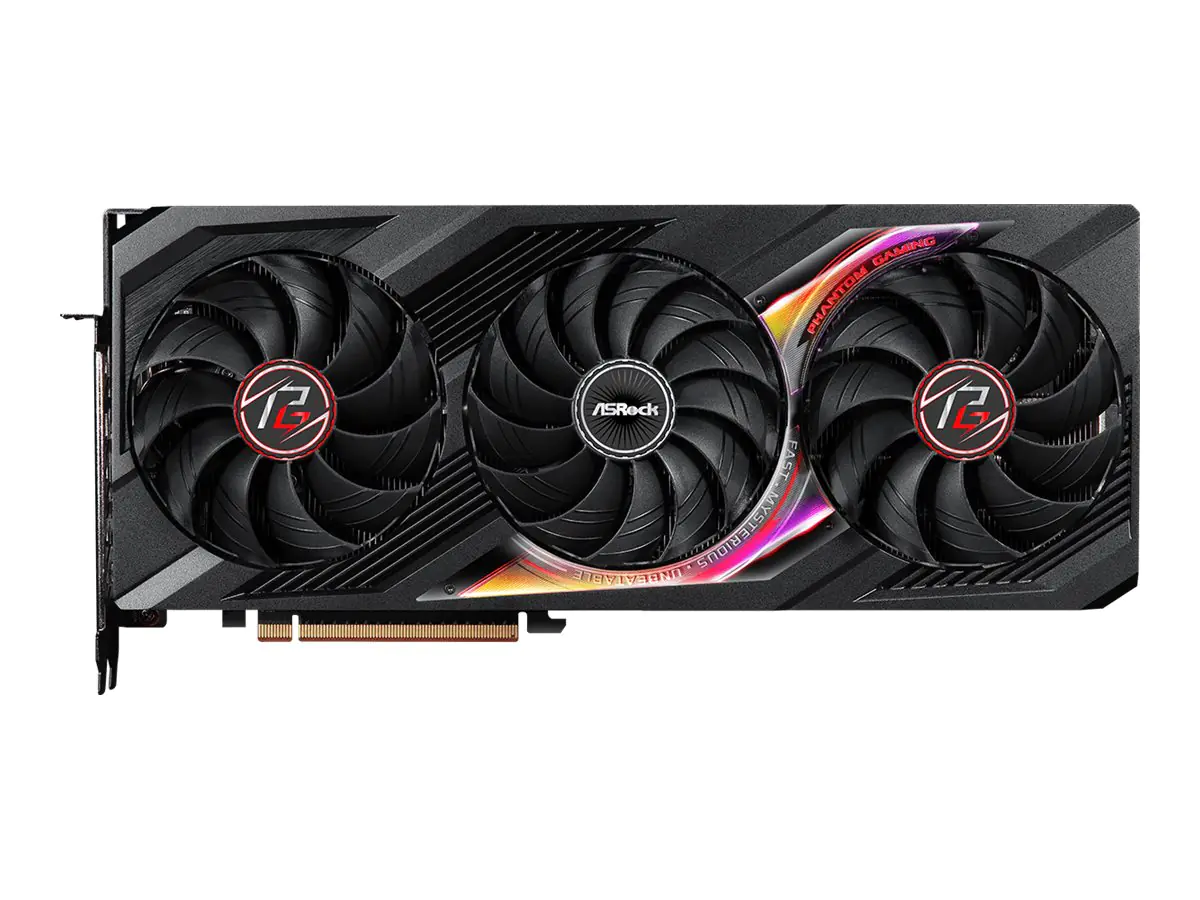 ASRock Phantom Gaming Radeon RX 7900 XTX 24GB - OC Edition - Grafikkarten - Radeon RX 7900 XTX - 24 GB GDDR6 - PCIe 4.0 x16 - HDMI, 3 x DisplayPort - Box ASRock Phantom Gaming Radeon RX 7900 XTX 24GB - OC Edition - Grafikkarten - Radeon RX 7900 XTX - 24 GB GDDR6 - PCIe 4.0 x16 - HDMI, 3 x DisplayPort - Box