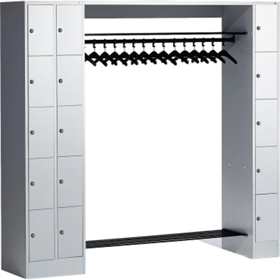 C+P Garderobe 8073000S10003 Schließfächer 15Personen lgr/lgr