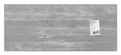 SIGEL Magnetboard Artverum GL248 1.300x550x15mm Glas Sichtbeton