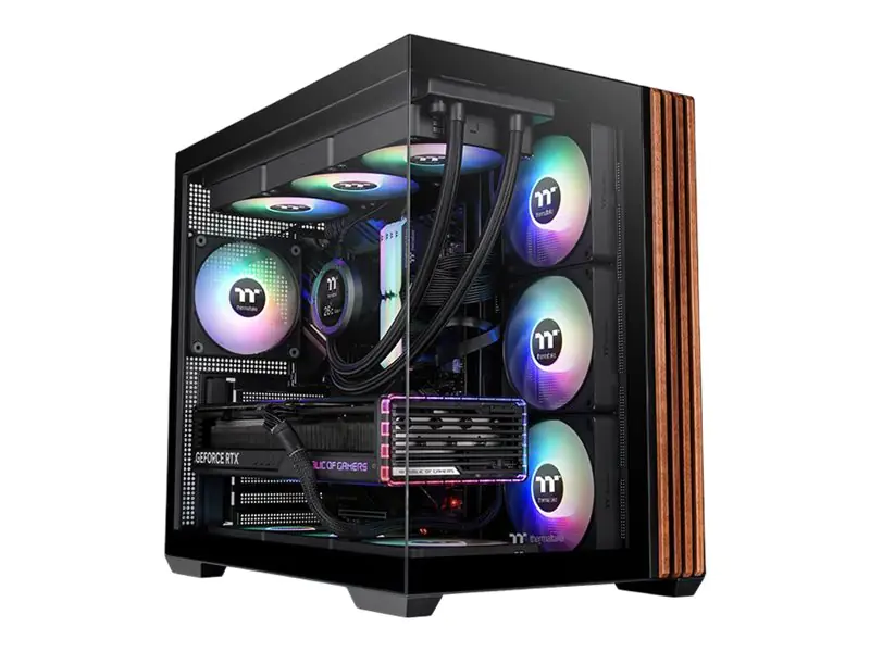 Thermaltake Geh View 380 WS Midi Tower"ARGB" Black retail
