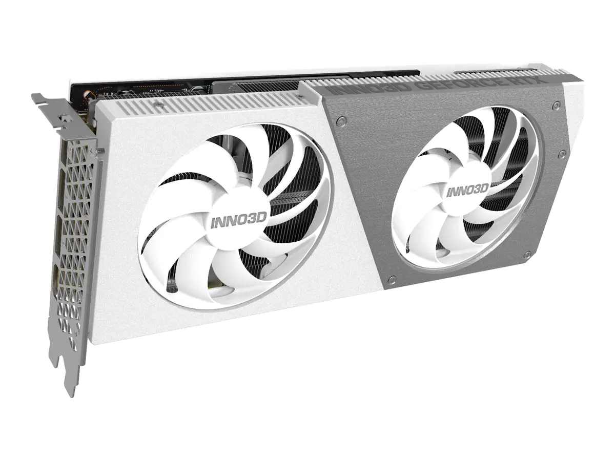 Inno3D GeForce RTX 4070 Ti SUPER TWIN X2 OC WHITE - Grafikkarten - GeForce RTX 4070 Ti Super - 16 GB GDDR6X - PCIe 4.0 x16 - 3 x DisplayPort, HDMI - weiß - Box