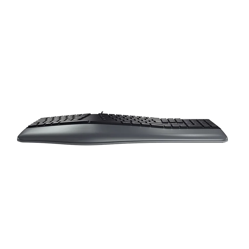 CHERRY KC 4500 ERGO - Tastatur - USB - AZERTY - Französisch - Schwarz