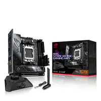 ASUS ROG Strix X670E-I Gaming WiFi - Motherboard - Mini-ITX - Socket AM5 - AMD X670E Chipsatz - USB4, USB 3.2 Gen 2, USB 3.2 Gen 1, USB-C 3.2 Gen2 - 2.5 Gigabit LAN, Wi-Fi 6E, Bluetooth - Onboard-Grafik (CPU erforderlich) - HD Audio
