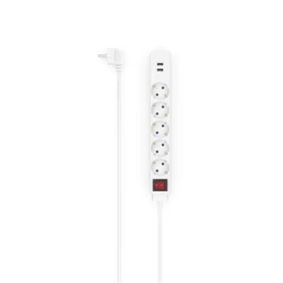 Hama Steckdosenleiste 5 Steckdosen 2 USB Ports weiß Hama Steckdosenleiste 5 Steckdosen 2 USB Ports weiß