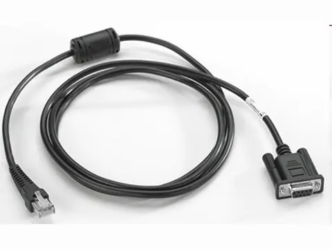 Zebra - Kabel seriell - RJ-45 (10-polig) (M) zu DB-9 (W) - für Zebra MC1000, MC3000, MC3090, MC3200, MC70, MC9000, MC9090, MC9094, MC9097, MC92