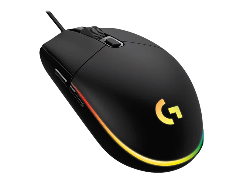 Logitech Gaming Mouse G102 LIGHTSYNC - Maus - Für Rechtshänder - optisch - 6 Tasten - kabelgebunden - USB - Schwarz Logitech Gaming Mouse G102 LIGHTSYNC - Maus - Für Rechtshänder - optisch - 6 Tasten - kabelgebunden - USB - Schwarz