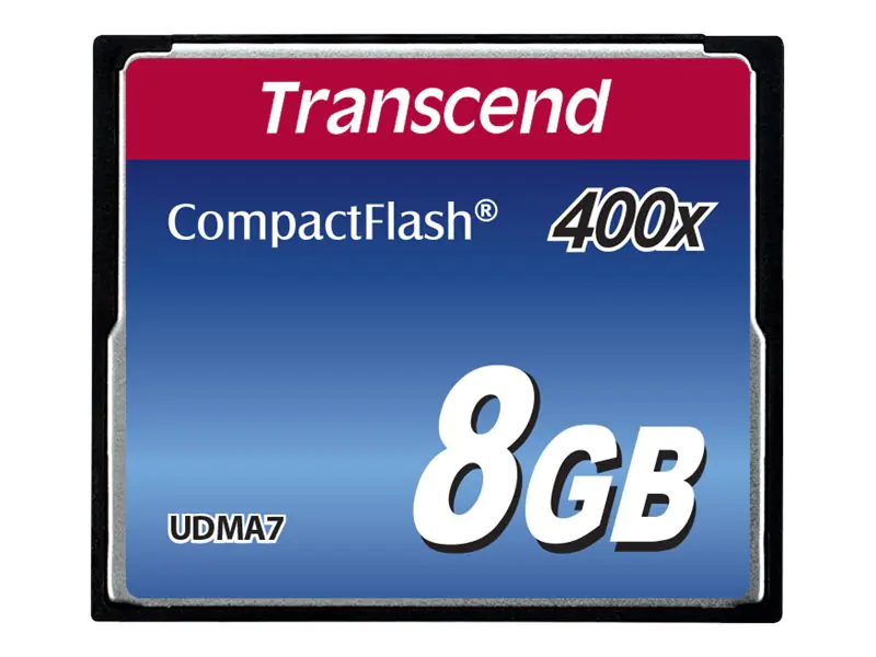 Transcend CF (Compact Flash) 8GB TS8GCF400 Flash