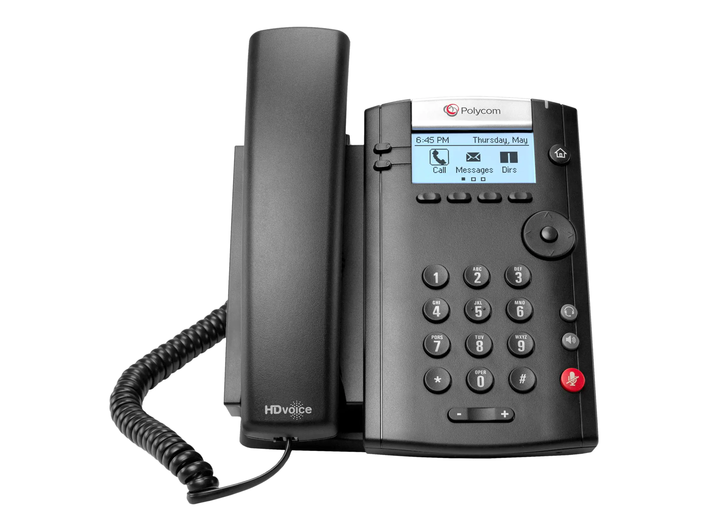 Deutsche Telekom Polycom VVX 201 - VoIP-Telefon - dreiweg Anruffunktion