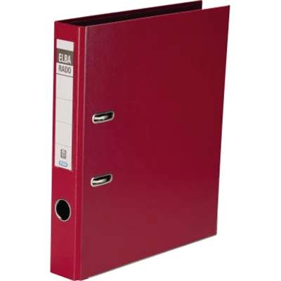 ELBA Ordner ELBAradoplast 100022623 DIN A4 50mm PVC rot ELBA Ordner ELBAradoplast 100022623 DIN A4 50mm PVC rot