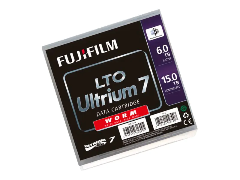 Fuji - LTO Ultrium WORM 7 - 6 TB / 15 TB Fuji - LTO Ultrium WORM 7 - 6 TB / 15 TB