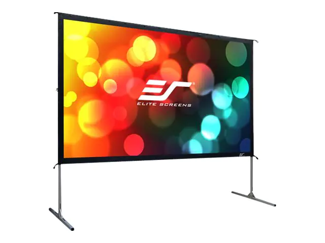 Elite Screens Yard Master 2 Series OMS100H2 - Projektionsschirm mit Beinen - 254 cm (100") - 16:9 - CineWhite - Silber