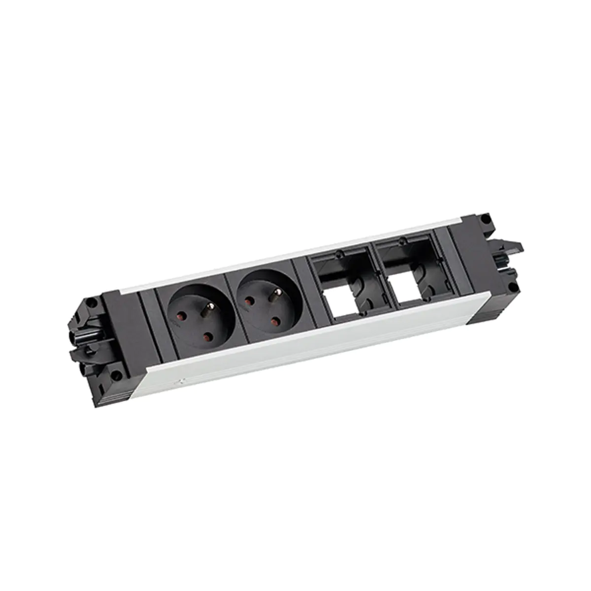 Bachmann Steckdosenleiste STEP ALU 2xUTE 2xCM GST18