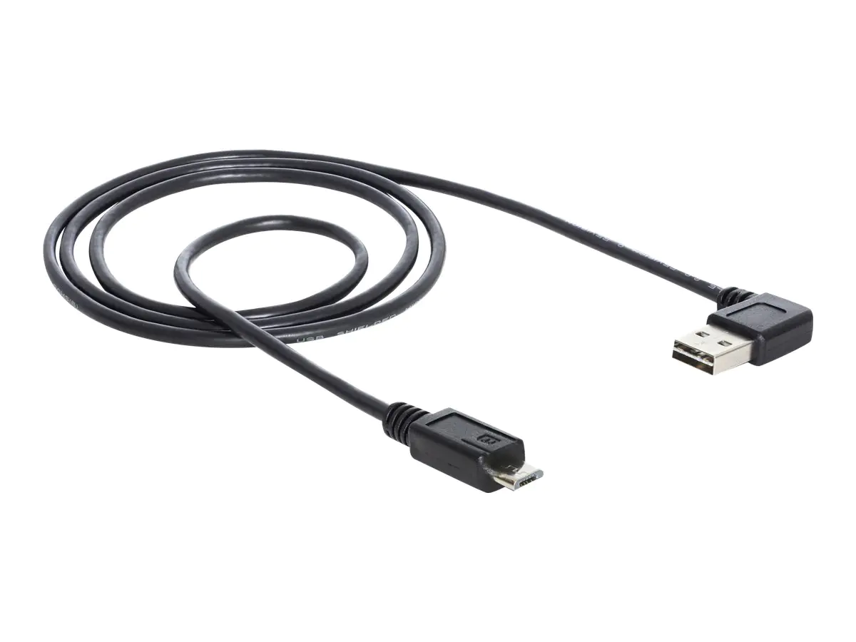 Delock USB-Kabel USB Typ A micro USB Typ B 83382 1.00 m Schwarz