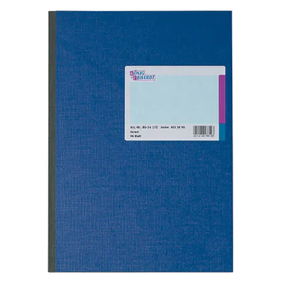 König & Ebhardt Kladde 8616172 DIN A6 liniert 96Blatt blau König & Ebhardt Kladde 8616172 DIN A6 liniert 96Blatt blau