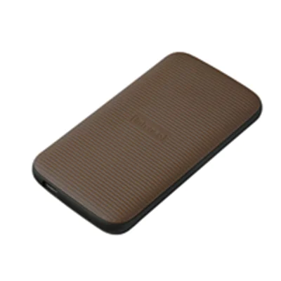 Intenso TX500 - SSD - 2 TB - extern (tragbar) - USB 3.2 Gen 2x1 (USB-C Steckverbinder) - braun