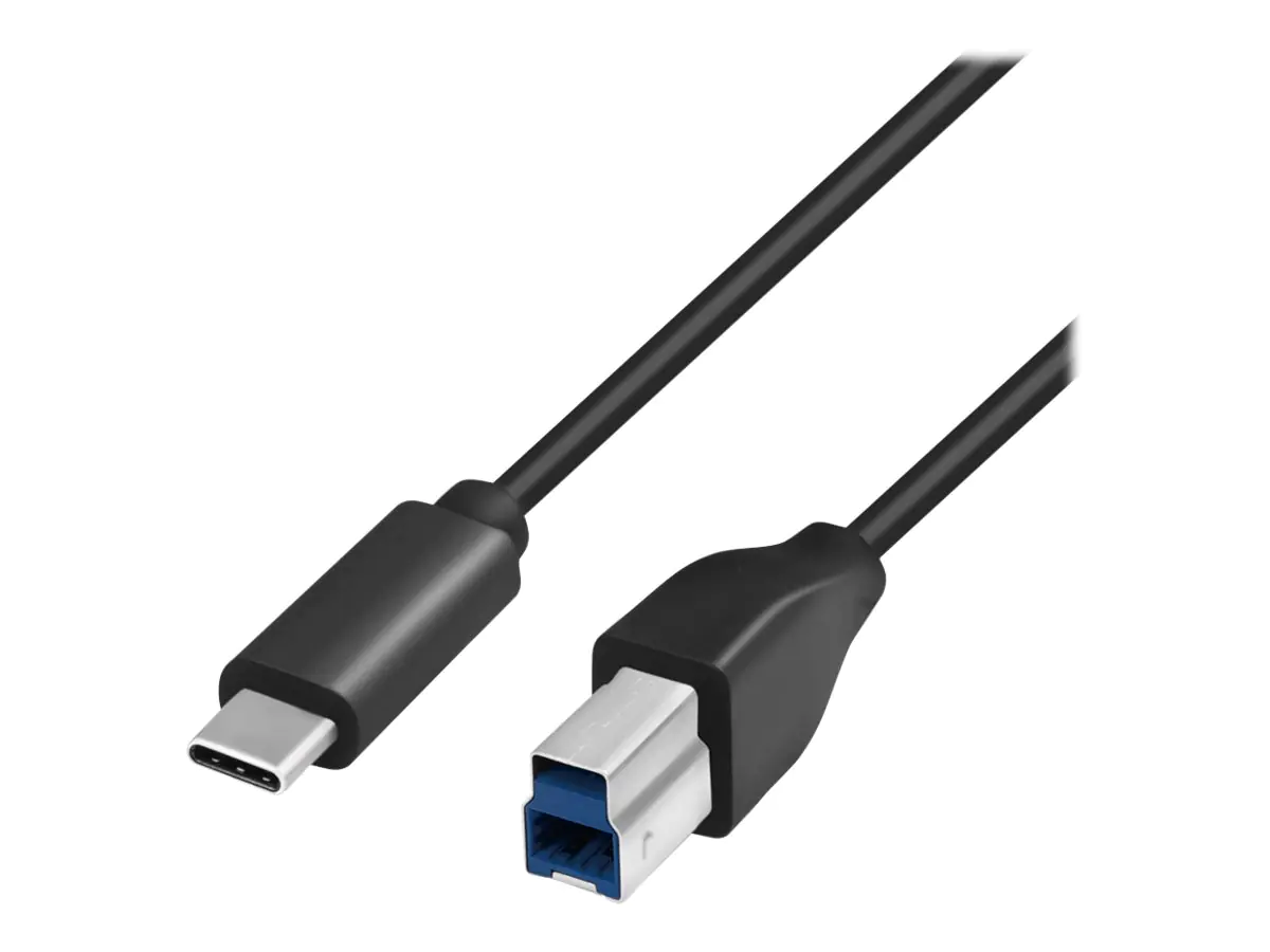 LogiLink USB-Kabel - USB Type B (M) zu USB-C (M)