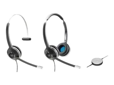 Cisco 532 Wired Dual - Headset - On-Ear - kabelgebunden - für Cisco DX70, DX70 - MSRP, DX80, DX80 (No Radio); IP Phone 8851, 8861, 8865, 8865NR