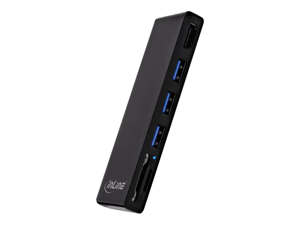 InLine MultiHub - Dockingstation - USB 3.2 Gen1 / Mini Displayport - HDMI - für Microsoft Surface Pro (Mitte 2017), Pro 4, Pro 6