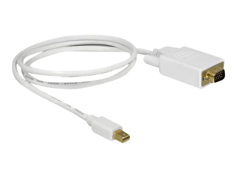 Delock DisplayPort-Kabel 1 x Mini DisplayPort - männlich VGA 82639 1 m