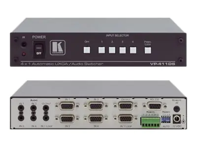 Kramer Electronics Kramer VP 411DS - Video/Audio -Schalter - 4 x