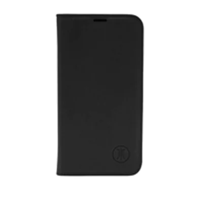 JT Berlin Echtleder BookCase Tegel| Apple iPhone 15 Pro| schwarz| 11002