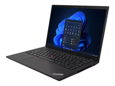 Lenovo ThinkPad P14s Gen 4 21HF - 180°-Scharnierdesign - Intel Core i5 1340P / 1.9 GHz - Win 11 Pro - RTX A500 - 16 GB RAM - 512 GB SSD TCG Opal Encryption 2, NVMe, Performance - 35.6 cm (14") IPS 1920 x 1200 - Wi-Fi 6E, Bluetooth - 4G LTE - Villi Black -