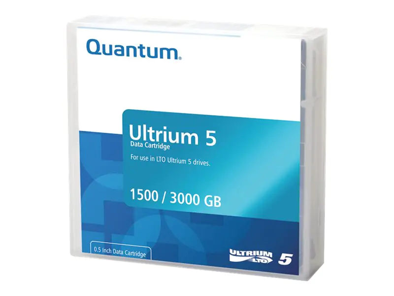 Quantum - LTO Ultrium 5 - 1.5 TB / 3 TB - Mit Strichcodeetikett