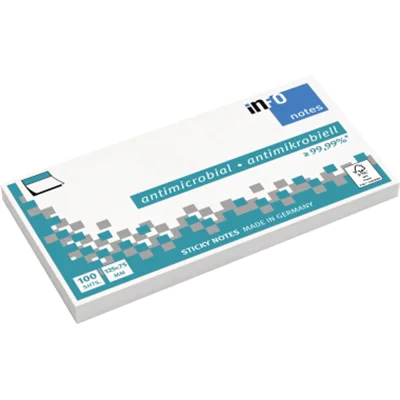 Info Haftnotiz 5155-08 125x75mm 100Bl. weiß Info Haftnotiz 5155-08 125x75mm 100Bl. weiß