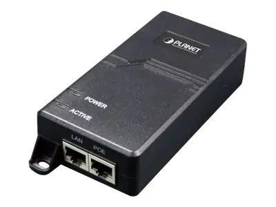 PLANET POE-172 - Power Injector - Wechselstrom 100-240 V - 60 Watt - Ausgangsanschlüsse: 1