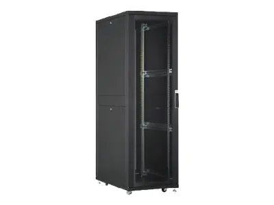 Digitus Unique - Schrank Netzwerkschrank - Schwarz, RAL 9005 - 26U - 48.3 cm (19")