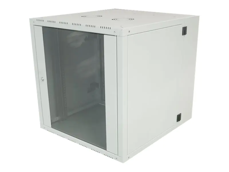 LogiLink W21D67G 19 Zoll Wandgehäuse B x T Lichtgrau RAL - Wandgehäuse