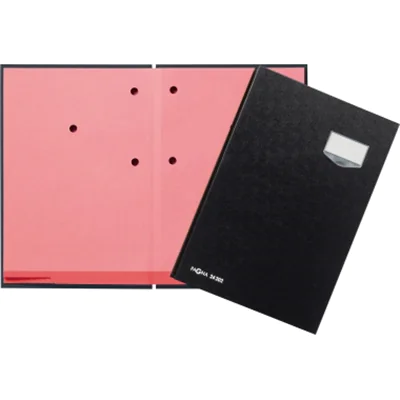 PAGNA Unterschriftenmappe de Luxe 24202-04 20Fächer Pappe schwarz PAGNA Unterschriftenmappe de Luxe 24202-04 20Fächer Pappe schwarz