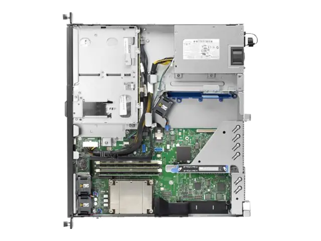 HPE ProLiant DL20 Gen10 Performance - Server - Rack-Montage - 1U - 1-Weg - 1 x Xeon E-2224 / 3.4 GHz - RAM 16 GB - SATA - Hot-Swap 6.4 cm (2.5") Schacht/Schächte - keine HDD - Matrox G200 - 1GbE - Monitor: keiner