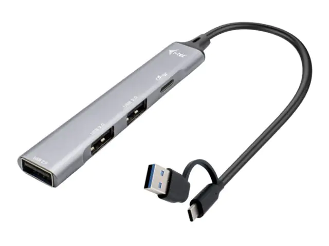 i-tec Hub - USB-C/USB-A, metal - 1 x SuperSpeed USB 3.0 + 3 x USB 2.0