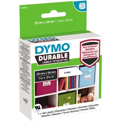 DYMO Etikett 2112283 25x54mm ws 160St. DYMO Etikett 2112283 25x54mm ws 160St.