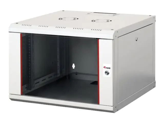 Equip Pro Mount - Schrank Netzwerkschrank - 600x600 mm, mit Glastür, abnehmbare und abschließb