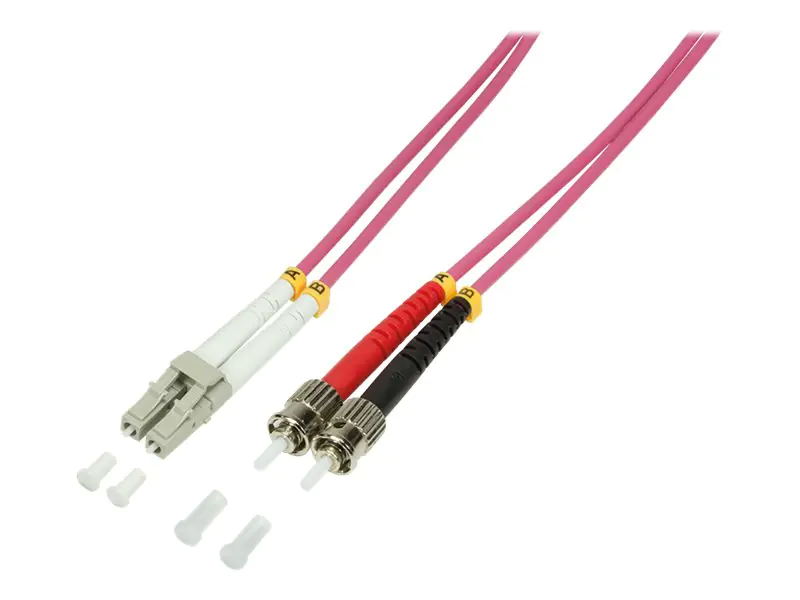 LogiLink Patch-Kabel - LC Multi-Mode (M) zu ST multi-mode (M)