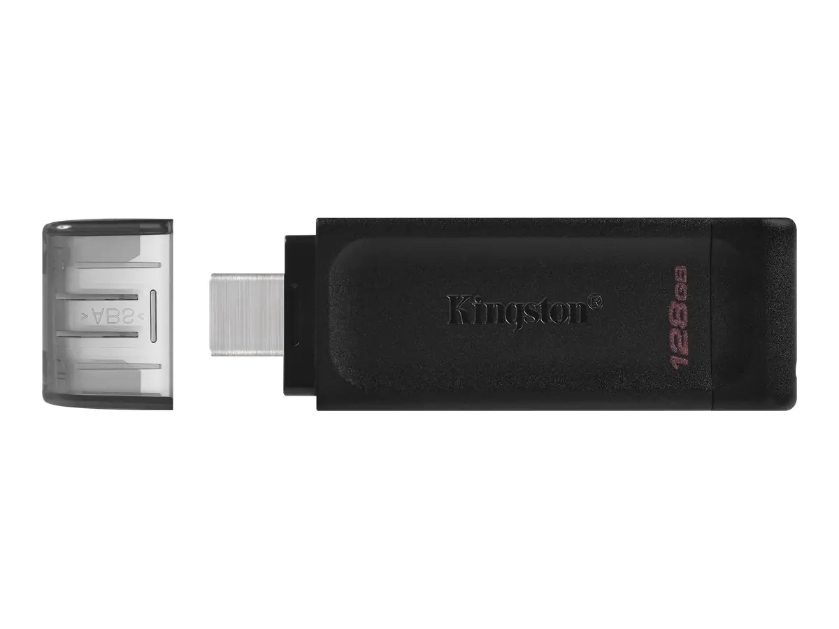 Kingston DataTraveler 70 - USB-Flash-Laufwerk - 128 GB - USB-C 3.2 Gen 1