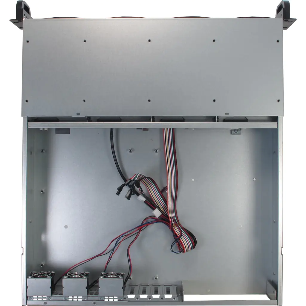 Inter-Tech IPC 2U-2404L - Rack-Montage - 2U - micro ATX - SATA/SAS - Hot-Swap - keine Spannungsversorgung (ATX / PS/2) 88887348