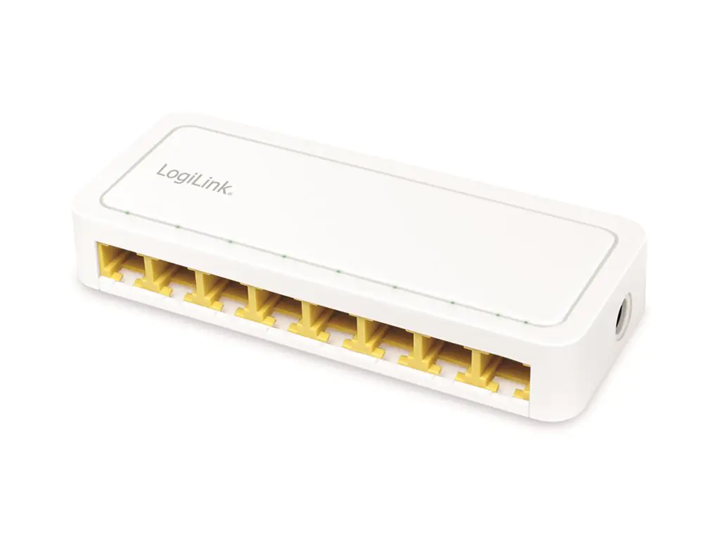 LogiLink Switch - 8 x 10/100/1000 - Desktop NS0115
